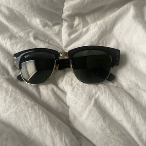 Ray-Ban Black Sunglasses with Gold Detail